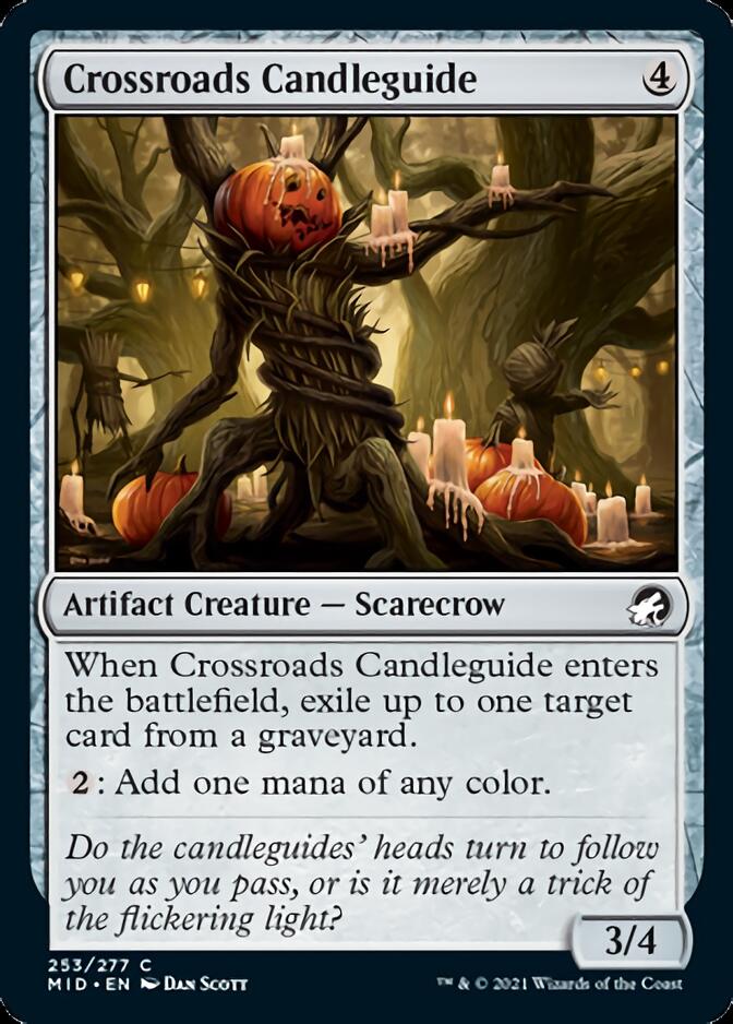 Crossroads Candleguide [Innistrad: Midnight Hunt] | Cards and Coasters CA