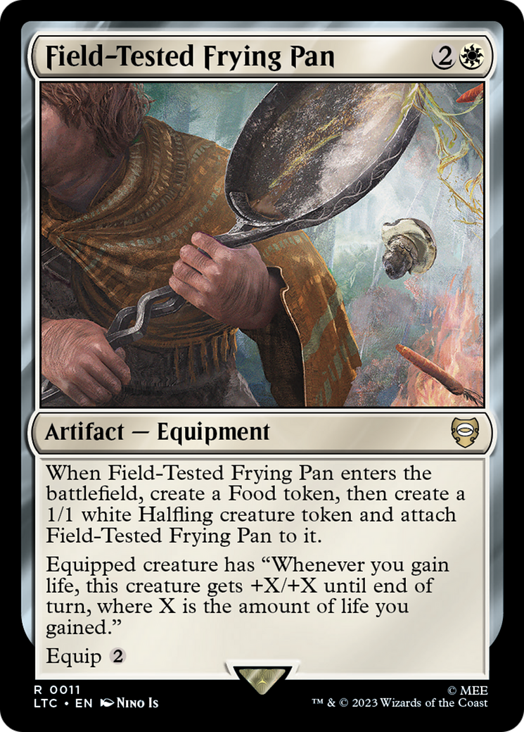 Field-Tested Frying Pan [The Lord of the Rings: Tales of Middle-Earth Commander] | Cards and Coasters CA