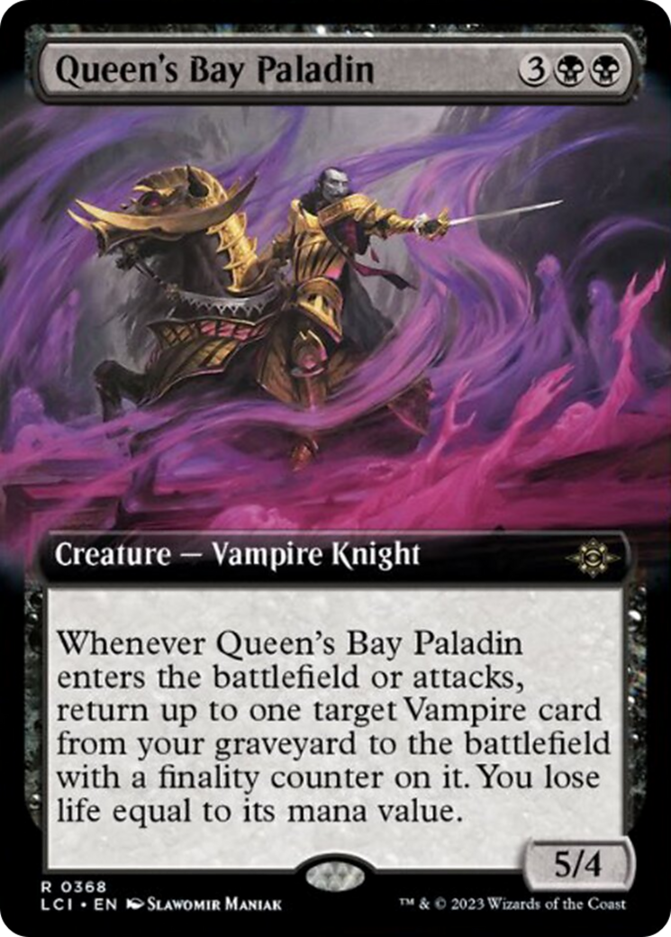 Queen's Bay Paladin (Extended Art) [The Lost Caverns of Ixalan] | Cards and Coasters CA