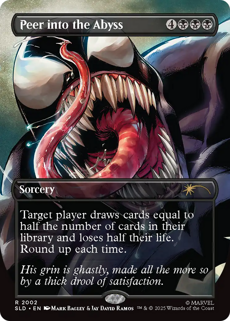 Peer into the Abyss (2002) [Secret Lair Drop Series] | Cards and Coasters CA