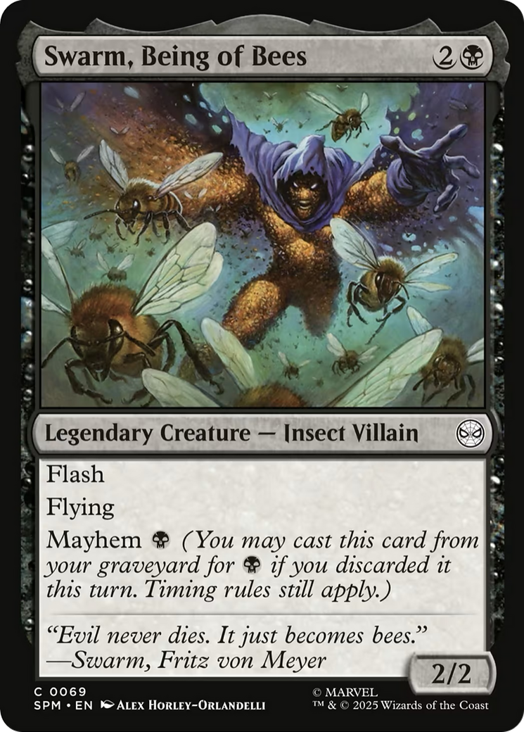 Swarm, Being of Bees [Marvel's Spider-Man] | Cards and Coasters CA