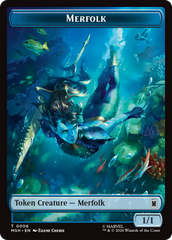 Council of Reeds (008) // Merfolk (006) Double-Sided Token [Marvel Super Heroes Commander Tokens] | Cards and Coasters CA