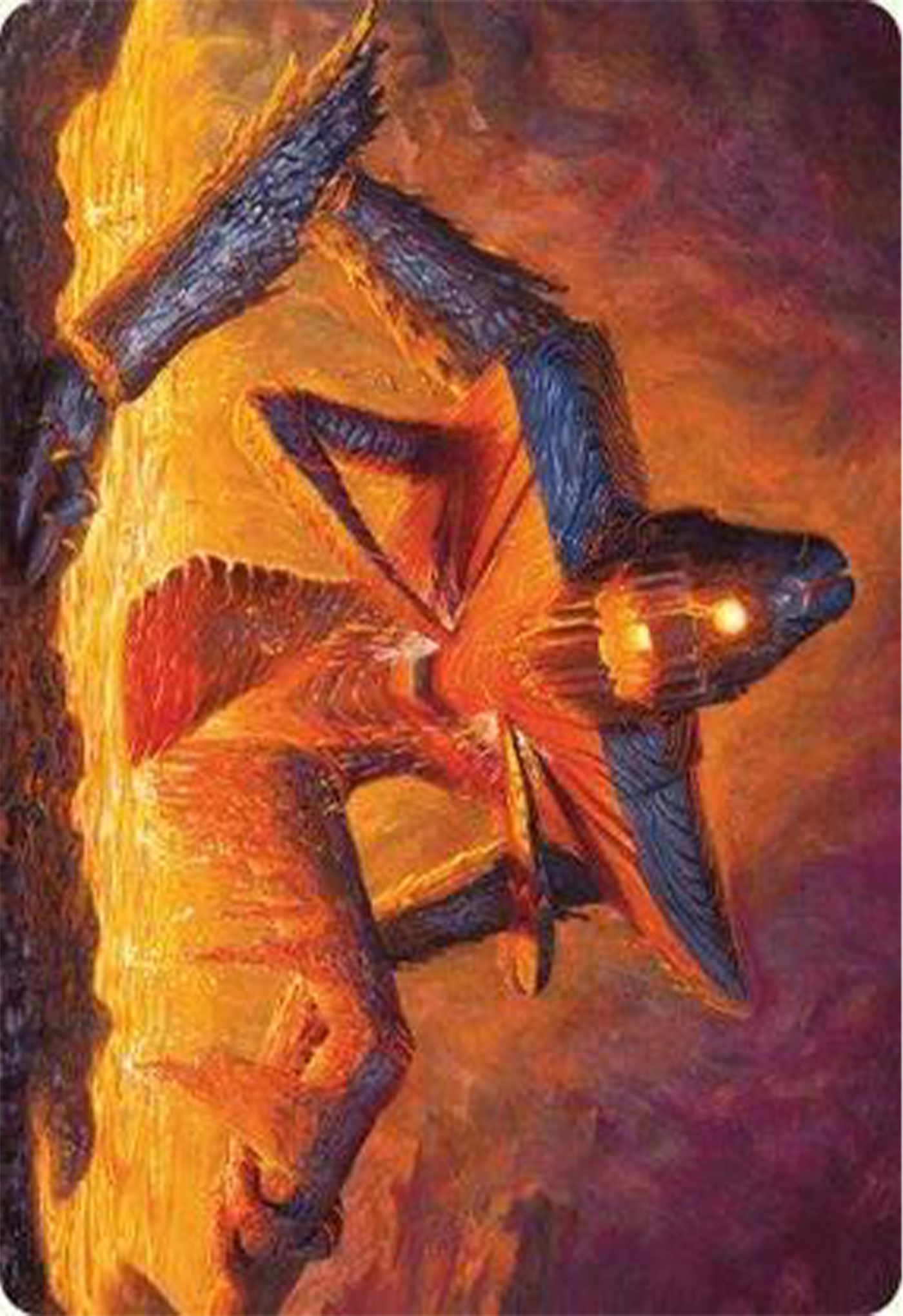 Molten Gatekeeper Art Card [Modern Horizons 3 Art Series] | Cards and Coasters CA