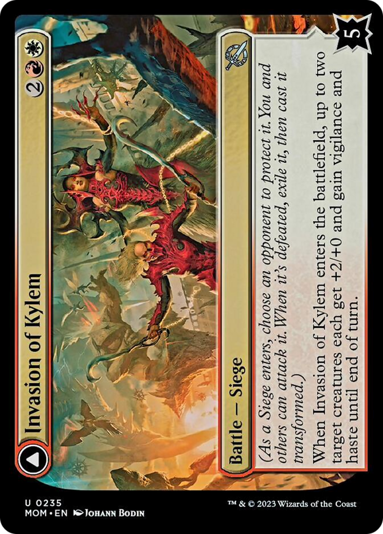 Invasion of Kylem // Valor's Reach Tag Team [March of the Machine] | Cards and Coasters CA
