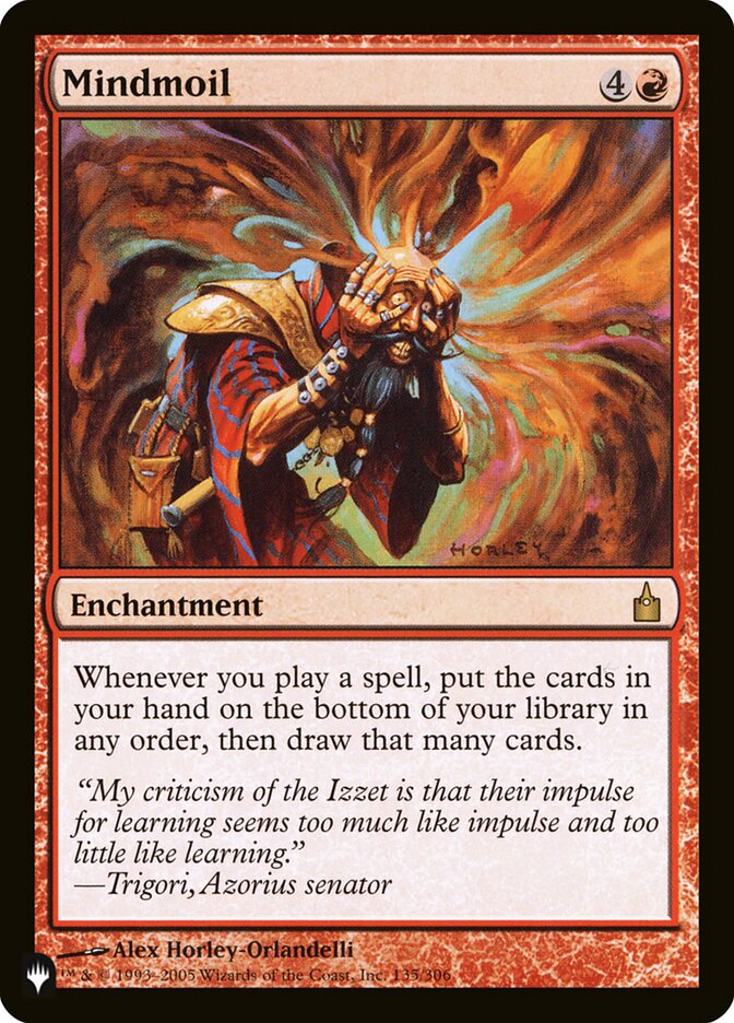Mindmoil [The List] | Cards and Coasters CA