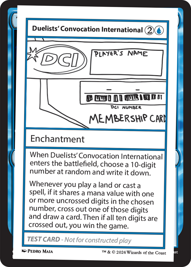 Duelists' Convocation International [Mystery Booster 2 Playtest Cards] | Cards and Coasters CA