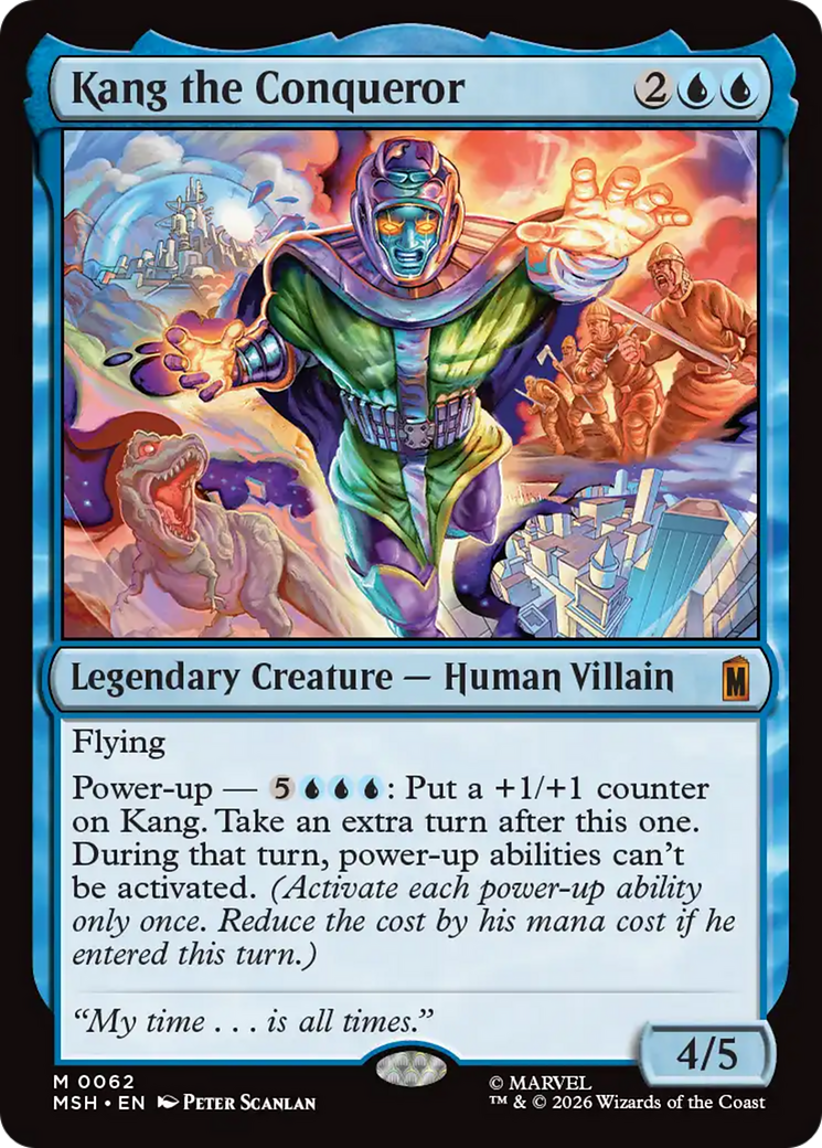 Kang the Conqueror [Marvel Super Heroes] | Cards and Coasters CA