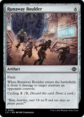 Runaway Boulder [The Lost Caverns of Ixalan] | Cards and Coasters CA