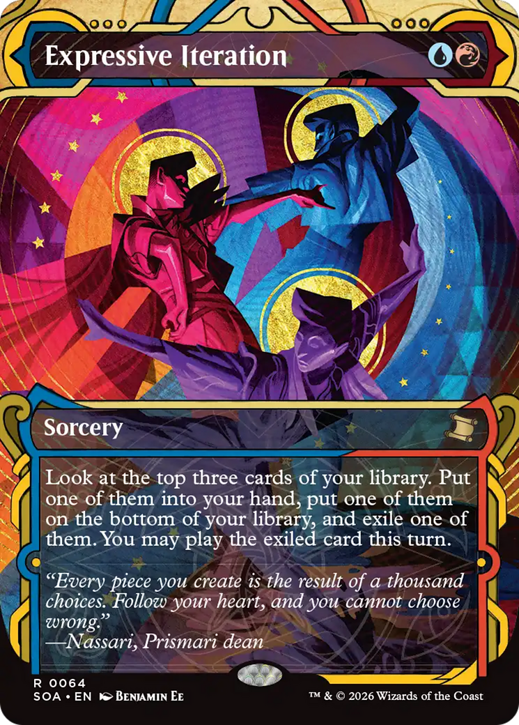 Expressive Iteration [Secrets of Strixhaven: Mystical Archive] | Cards and Coasters CA