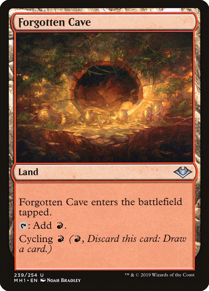 Forgotten Cave [Modern Horizons] | Cards and Coasters CA