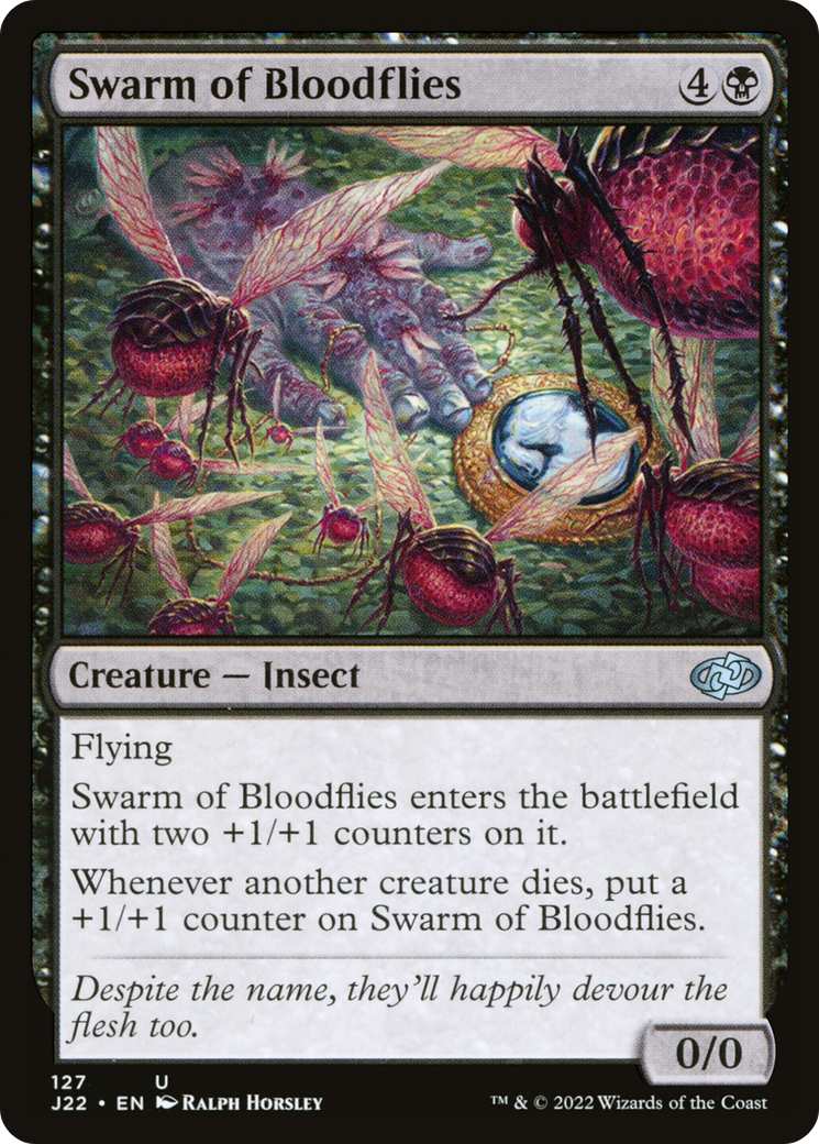 Swarm of Bloodflies [Jumpstart 2022] | Cards and Coasters CA