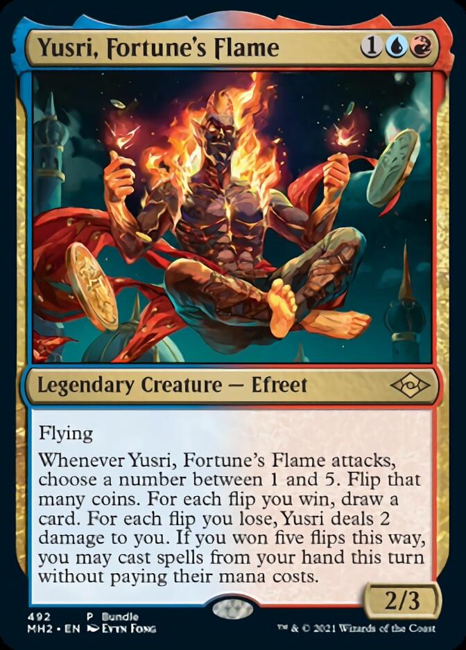 Yusri, Fortune's Flame (Bundle) [Modern Horizons 2] | Cards and Coasters CA