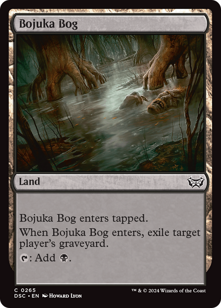 Bojuka Bog [Duskmourn: House of Horror Commander] | Cards and Coasters CA