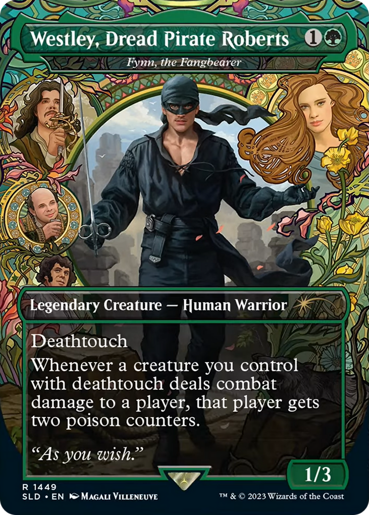 Westley, Dread Pirate Roberts - Fynn, the Fangbearer [Secret Lair Drop Series] | Cards and Coasters CA