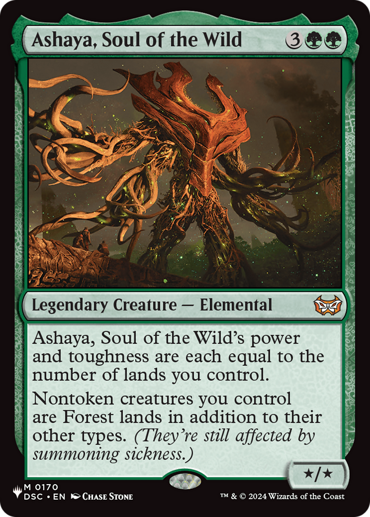 Ashaya, Soul of the Wild [The List] | Cards and Coasters CA