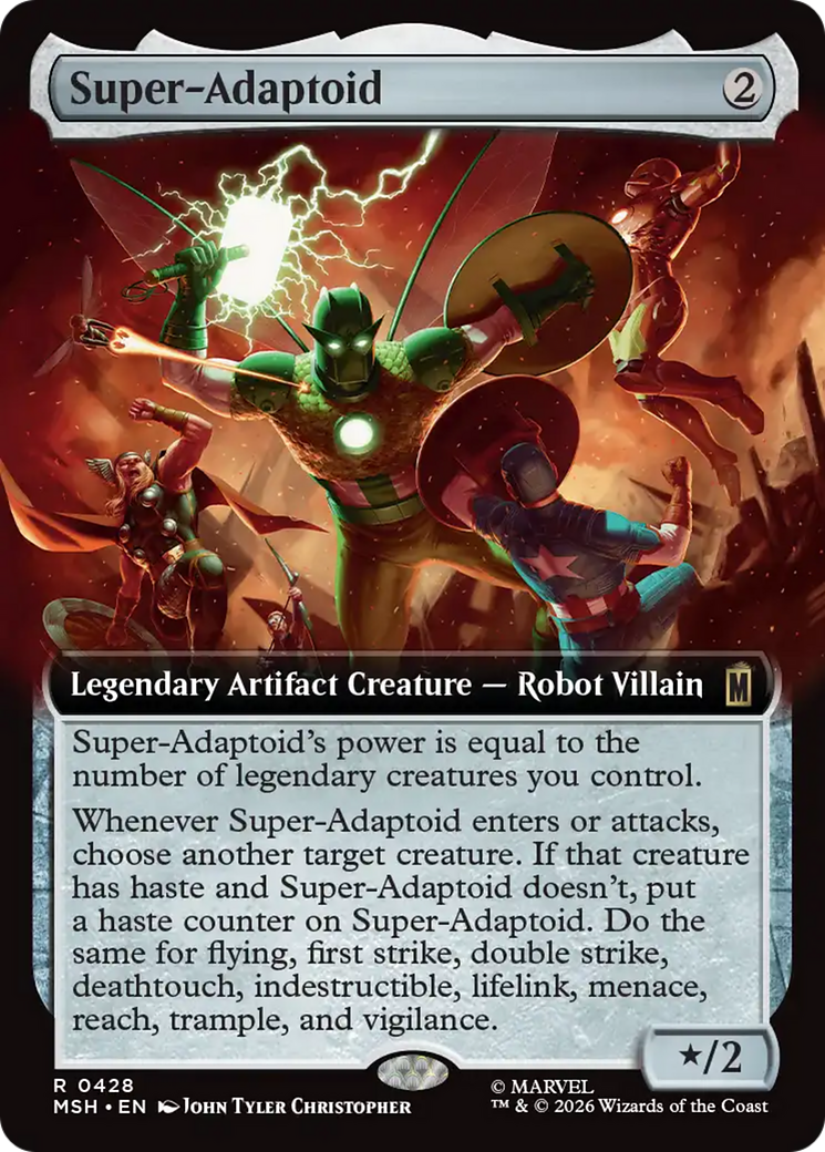 Super-Adaptoid (Extended Art) [Marvel Super Heroes] | Cards and Coasters CA