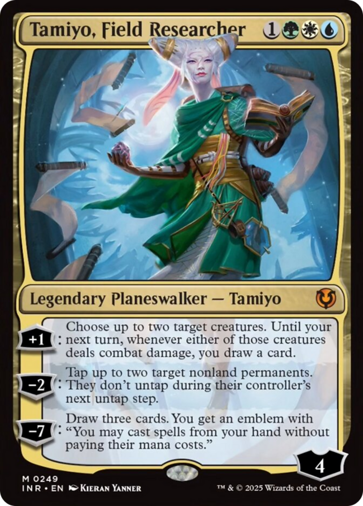 Tamiyo, Field Researcher [Innistrad Remastered] | Cards and Coasters CA