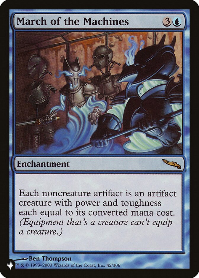 March of the Machines [The List] | Cards and Coasters CA