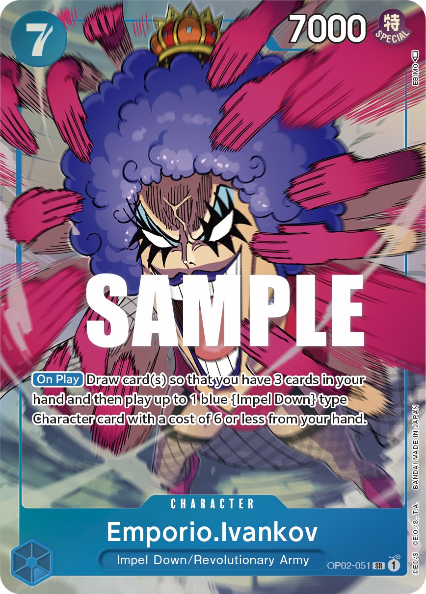 Emporio.Ivankov (Alternate Art) [Paramount War] | Cards and Coasters CA