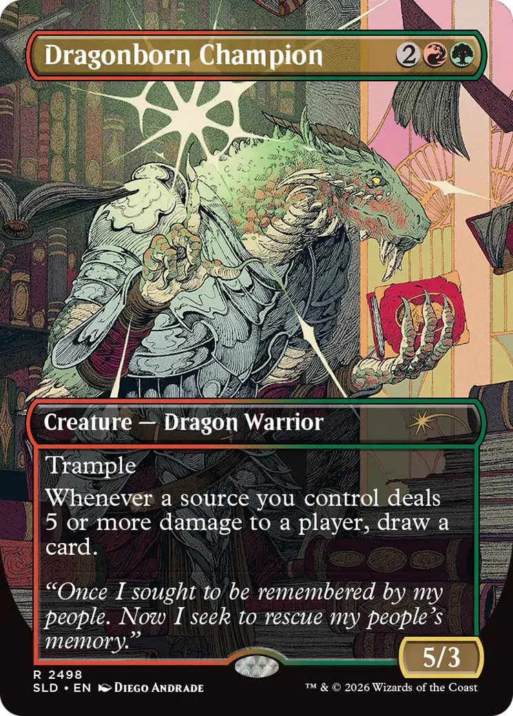 Dragonborn Champion [Secret Lair Drop Series] | Cards and Coasters CA