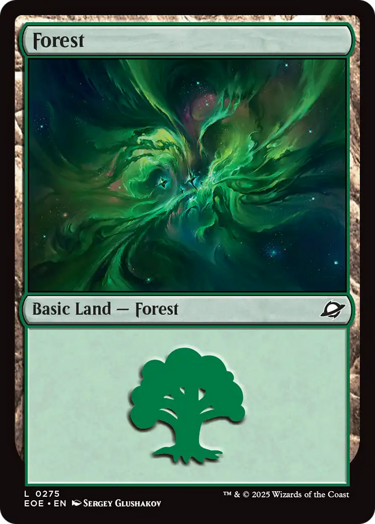 Forest (0275) [Edge of Eternities] | Cards and Coasters CA