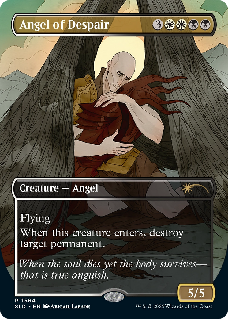 Angel of Despair (Rainbow Foil) [Secret Lair Drop Series] | Cards and Coasters CA