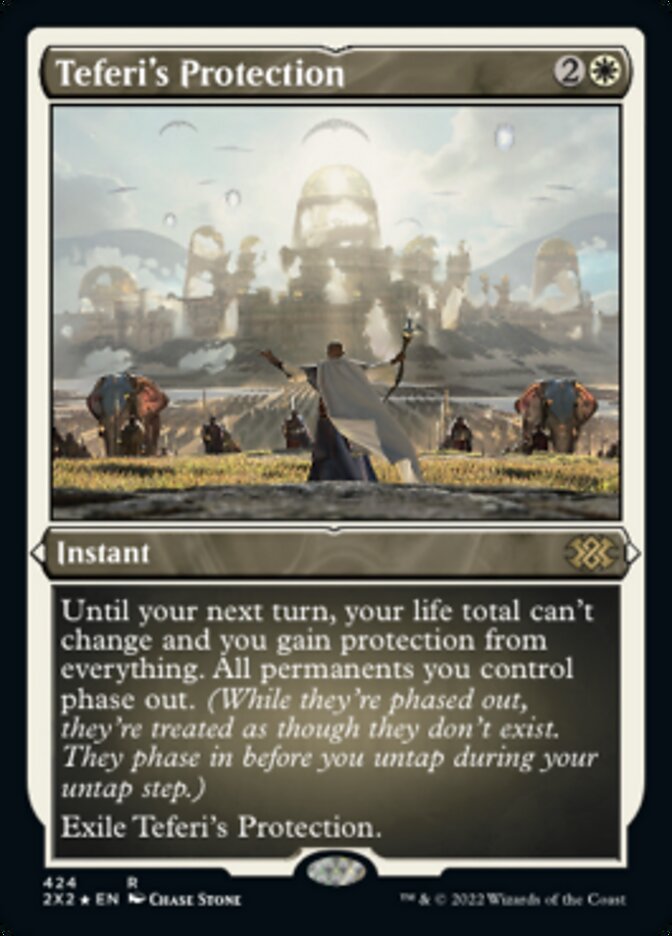 Teferi's Protection (Foil Etched) [Double Masters 2022] | Cards and Coasters CA