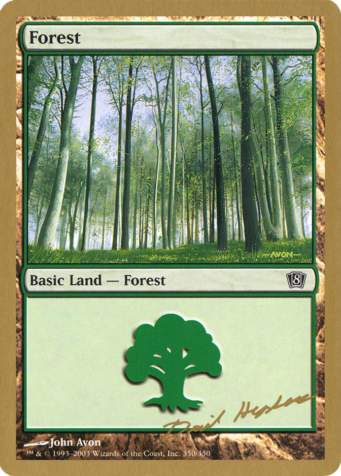 Forest (dh350) (Dave Humpherys) [World Championship Decks 2003] | Cards and Coasters CA