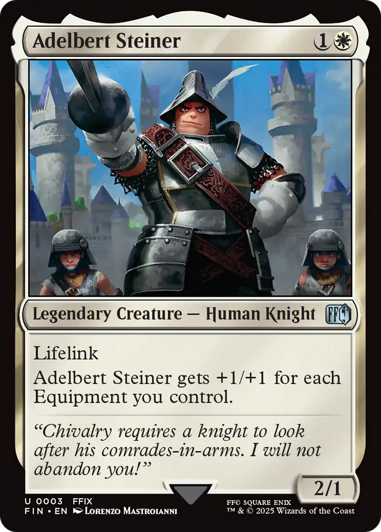 Adelbert Steiner [FINAL FANTASY] | Cards and Coasters CA