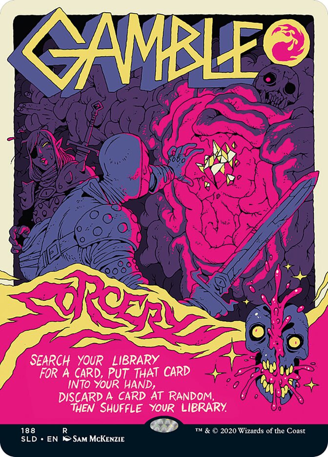 Gamble [Secret Lair Drop Series] | Cards and Coasters CA