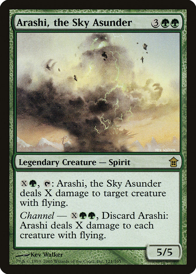Arashi, the Sky Asunder [Saviors of Kamigawa] | Cards and Coasters CA