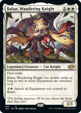 Balan, Wandering Knight [Jumpstart 2022] | Cards and Coasters CA