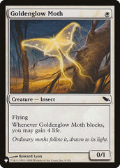 Goldenglow Moth [The List] | Cards and Coasters CA