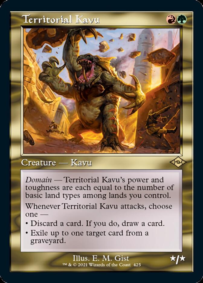 Territorial Kavu (Retro) [Modern Horizons 2] | Cards and Coasters CA