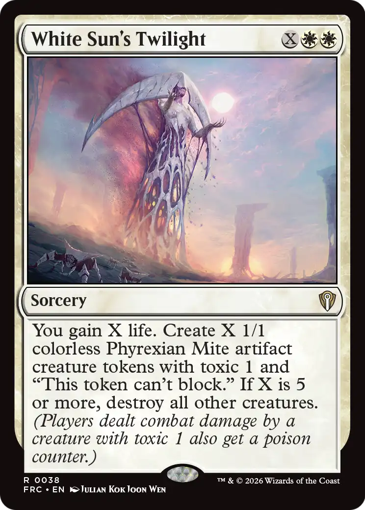 White Sun's Twilight [Reality Fracture Commander] | Cards and Coasters CA