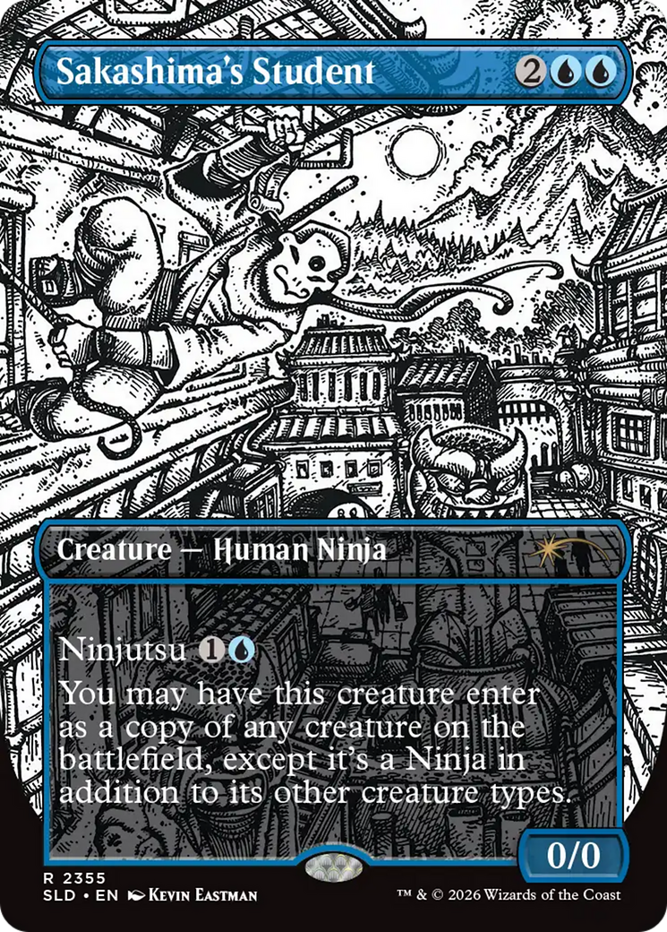 Sakashima's Student (2355) [Secret Lair Drop Series] | Cards and Coasters CA