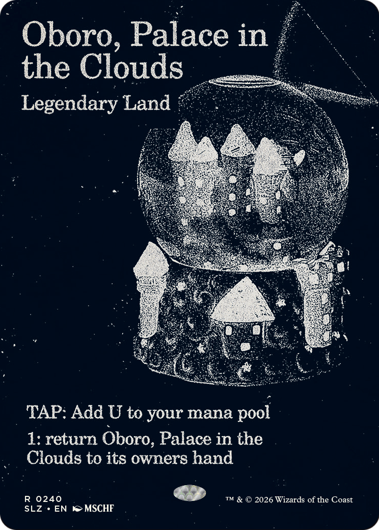 Oboro, Palace in the Clouds (0240) [Secret Lair x MSCHF: The Zeta Set] | Cards and Coasters CA