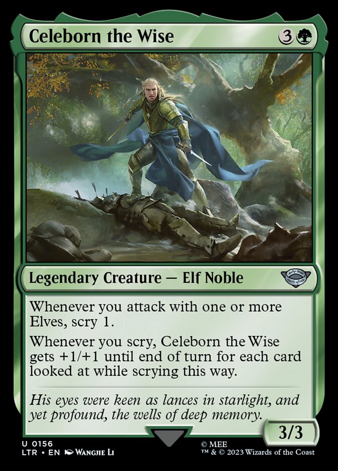 Celeborn the Wise [The Lord of the Rings: Tales of Middle-Earth] | Cards and Coasters CA