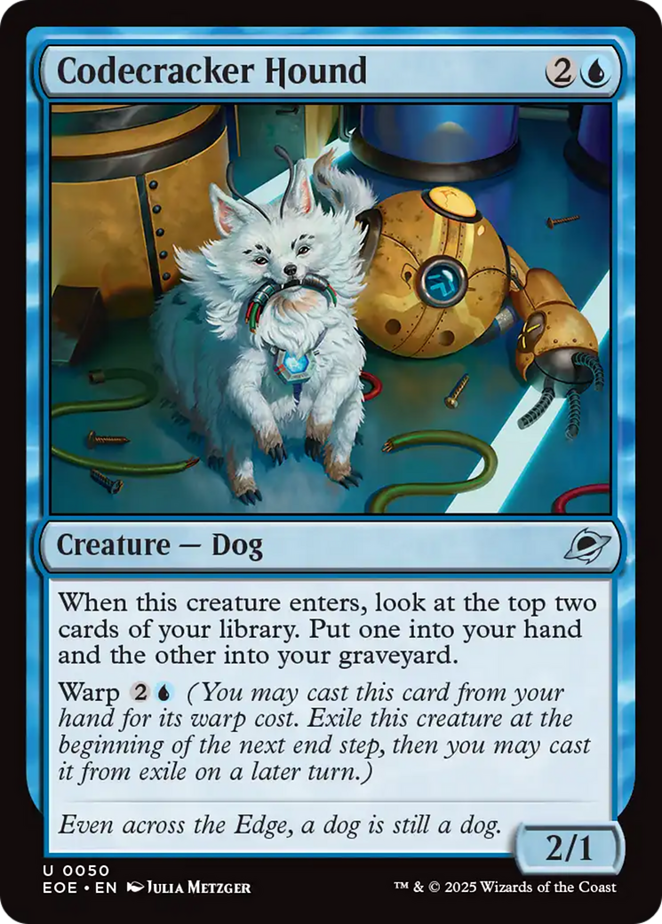 Codecracker Hound [Edge of Eternities] | Cards and Coasters CA