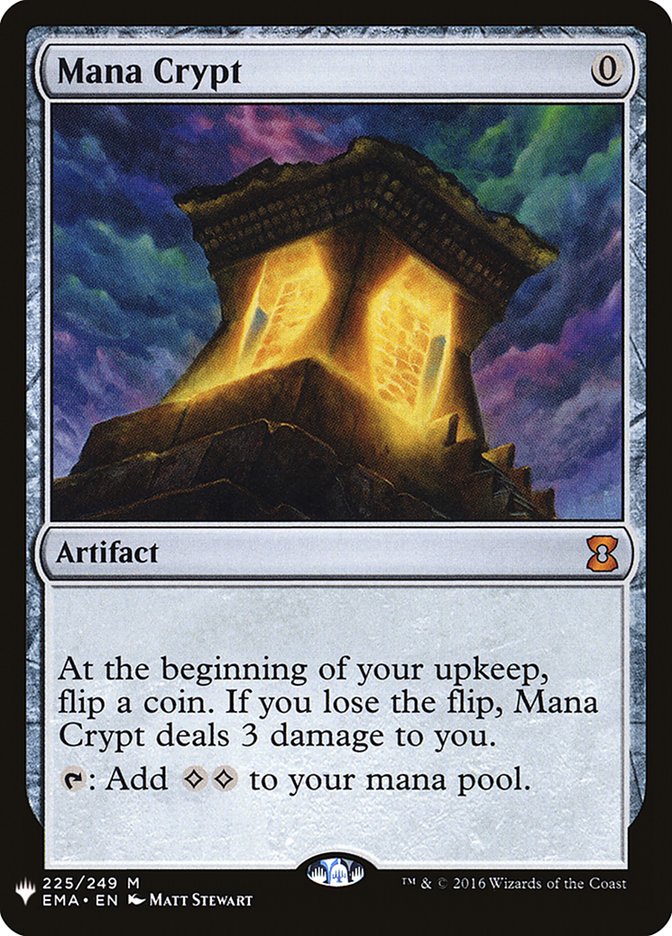Mana Crypt [Mystery Booster] | Cards and Coasters CA