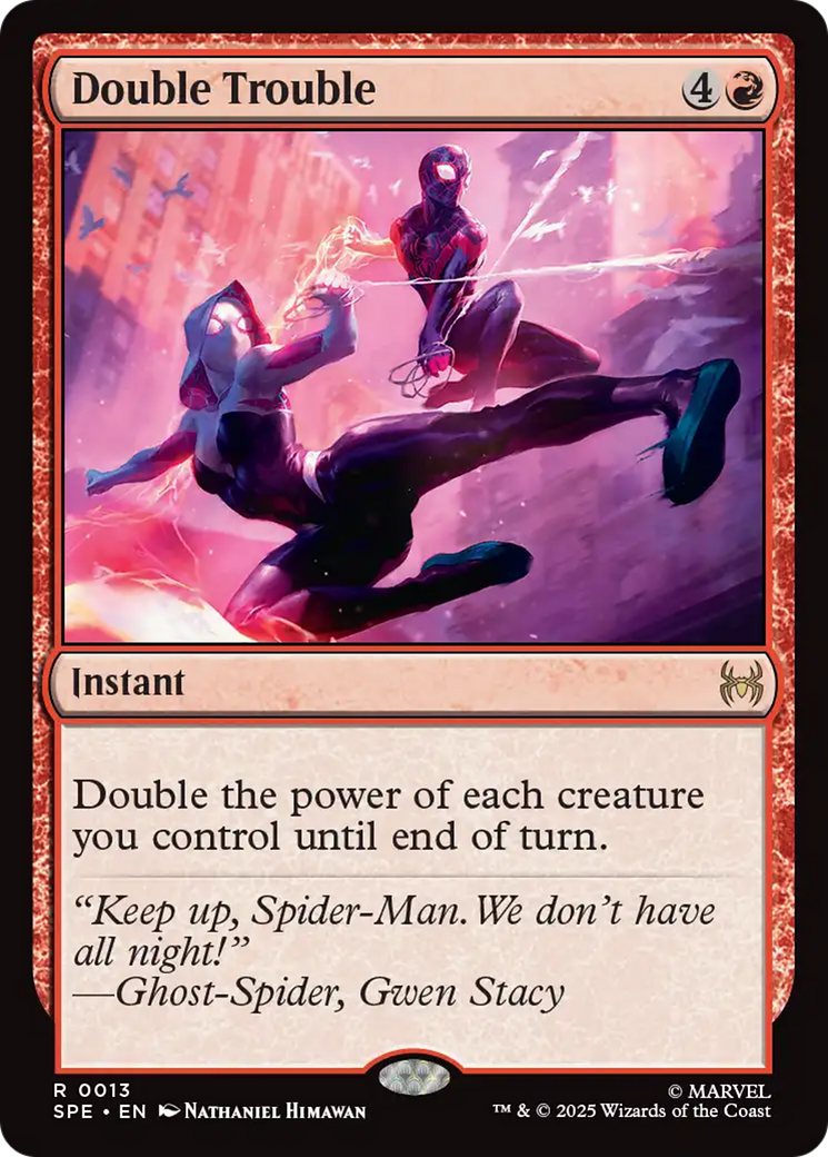 Double Trouble [Marvel's Spider-Man: Eternal-Legal] | Cards and Coasters CA