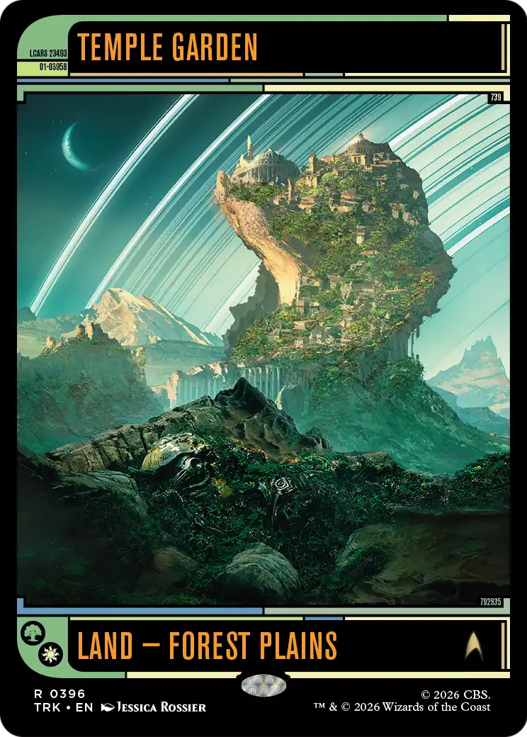 Temple Garden [Star Trek] | Cards and Coasters CA
