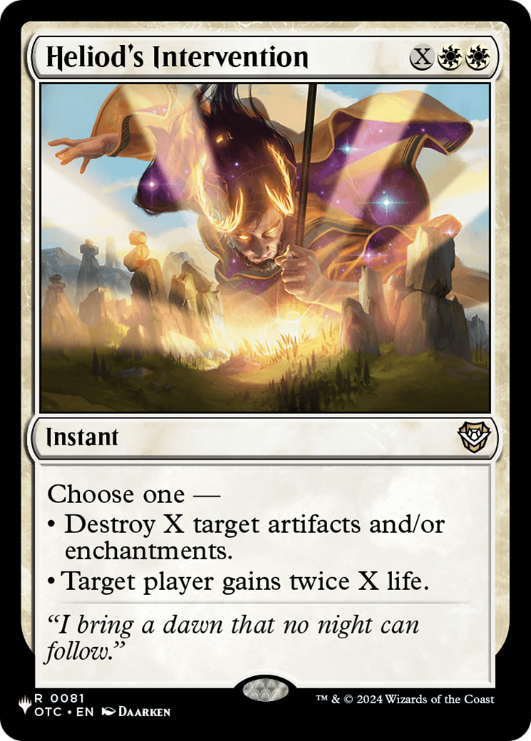 Heliod's Intervention [The List] | Cards and Coasters CA