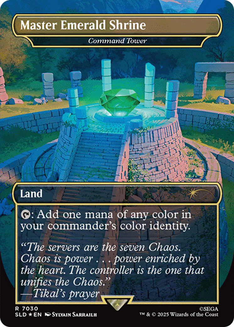 Command Tower (7067) (Confetti Foil) [Secret Lair Drop Series] | Cards and Coasters CA