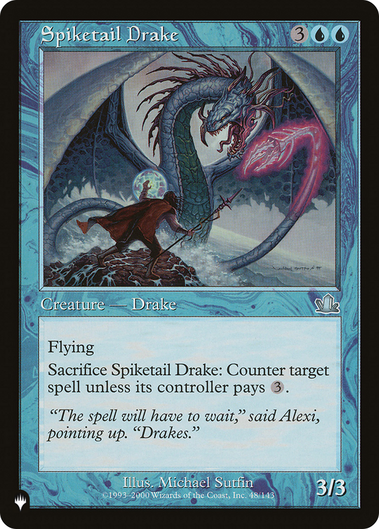 Spiketail Drake [The List Reprints] | Cards and Coasters CA