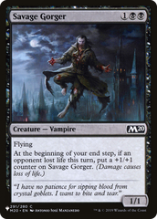 Savage Gorger [The List Reprints] | Cards and Coasters CA