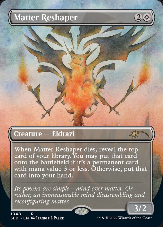 Matter Reshaper (Borderless) [Secret Lair Drop Series] | Cards and Coasters CA