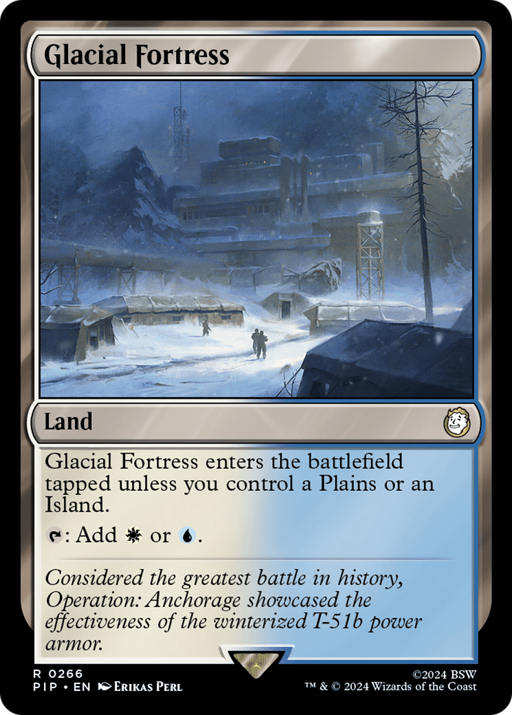 Glacial Fortress [Fallout] | Cards and Coasters CA