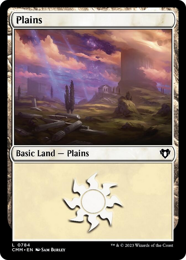 Plains (784) [Commander Masters] | Cards and Coasters CA