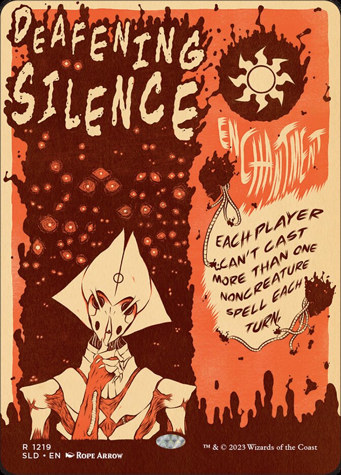 Deafening Silence [Secret Lair Drop Series] | Cards and Coasters CA